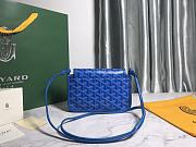 Kitlife Goyard Plumet Pocket Wallet Blue - 14 cm x 2.5 cm x 20.5 cm - 4