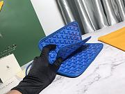 Kitlife Goyard Plumet Pocket Wallet Blue - 14 cm x 2.5 cm x 20.5 cm - 3