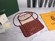 	 Kitlife Goyard Plumet Pocket Wallet Red - 14 cm x 2.5 cm x 20.5 cm - 4