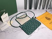 Kitlife Goyard Plumet Pocket Wallet Green - 14 cm x 2.5 cm x 20.5 cm - 3