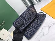 Kitlife Goyard Plumet Pocket Wallet Navy Blue - 14 cm x 2.5 cm x 20.5 cm - 5