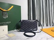 Kitlife Goyard Plumet Pocket Wallet Navy Blue - 14 cm x 2.5 cm x 20.5 cm - 4