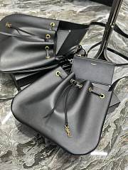 Ktilife YSL Flat Hobo Bag in Black - 697941 - 44×33×2.5cm - 5