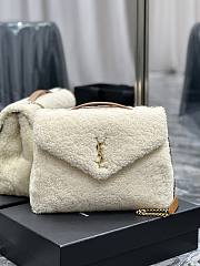 Kitlife YSL Shearling Toy Lou Lou Crossbody Large Bag - 32×22×11cm - 1