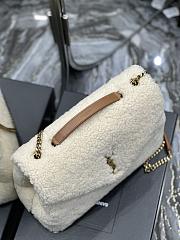 Kitlife YSL Shearling Toy Lou Lou Crossbody Large Bag - 32×22×11cm - 5