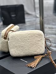 Kitlife YSL Camera Shearling Bag - 23x16x6cm - 5