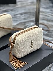 Kitlife YSL Camera Shearling Bag - 23x16x6cm - 3