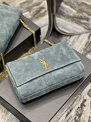 Kitlife YSL Kate reversible suede shoulder bag - 28.5x20x6cm - 553804 - 2