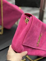 Kitlife YSL Kate reversible suede pink shoulder bag - 28.5x20x6cm - 553804 - 3