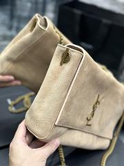 Kitlife YSL Kate reversible suede beige shoulder bag - 28.5x20x6cm - 553804 - 2