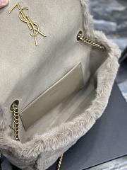 	 Kitlife YSL Kate shearling shoulder bag - 553804 - 28.5x20x6cm - 5