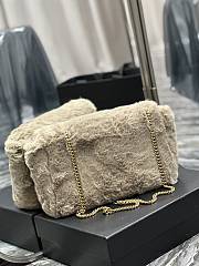 	 Kitlife YSL Kate shearling shoulder bag - 553804 - 28.5x20x6cm - 4