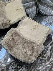 	 Kitlife YSL Kate shearling shoulder bag - 553804 - 28.5x20x6cm - 3