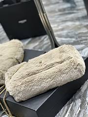	 Kitlife YSL Kate shearling shoulder bag - 553804 - 28.5x20x6cm - 2