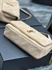 	 Kitlife YSL Jamie Medium Quilted Jersy Beige Bag - 24x15x6.5cm - 2