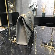 	 Kitlife YSL Envelope Large Black Gold Hardware Grey – 32cm x 20cm x 8.5cm - 2