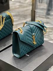 	 Kitlife YSL Envelope Cavair Calfskin Chain Bag With Gold Hardware - 24x17.5x7cm - 4
