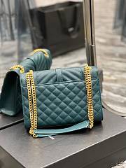 	 Kitlife YSL Envelope Cavair Calfskin Chain Bag With Gold Hardware - 24x17.5x7cm - 5