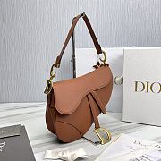 	 Kitlife Dior Saddle Grained Leather Cognac - 25.5x20x6.5 cm - 5