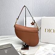 	 Kitlife Dior Saddle Grained Leather Cognac - 25.5x20x6.5 cm - 4