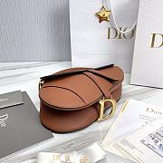 	 Kitlife Dior Saddle Grained Leather Cognac - 25.5x20x6.5 cm - 2