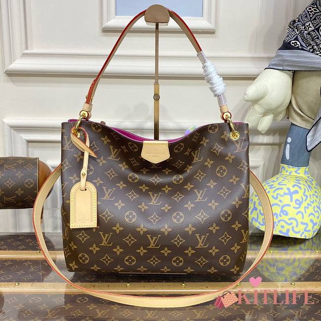 Kitlife Graceful Monogram PM Peony - M43701 - 35x30x11cm - 1