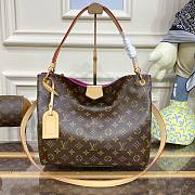 Kitlife Graceful Monogram PM Peony - M43701 - 35x30x11cm - 1