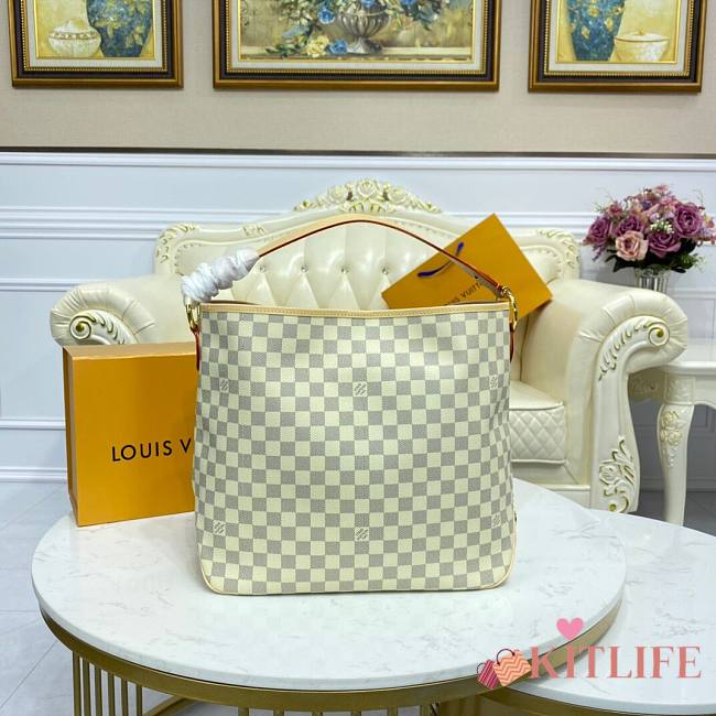 Kitlife Louis Vuitton Delightful Damier Azur PM - 36x32x13cm - 1