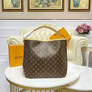 	 Kitlife Louis Vuitton Delightful Monogram Beige PM - 36x32x13cm - 1