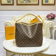 	 Kitlife Louis Vuitton Delightful Monogram Beige PM - 36x32x13cm - 2