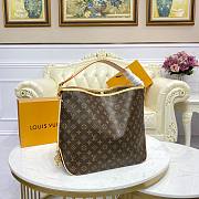 	 Kitlife Louis Vuitton Delightful Monogram Beige PM - 36x32x13cm - 3