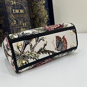 	 Kitlife Dior Lady Micro Multicolor Dior Jardin Botanique Embroidery - 17x7x15cm - 3