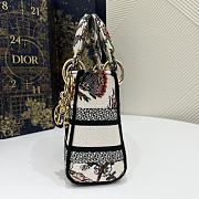 	 Kitlife Dior Lady Micro Multicolor Dior Jardin Botanique Embroidery - 17x7x15cm - 2