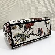 	 Kitlife Dior Lady Mini Multicolor Dior Jardin Botanique Embroidery - 24 x 20 x 11 cm - 2