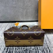Louis Vuitton Onthego Monogram Giant Reverse Brown In Coated Canvas With Gold-Tone - M44576 - 41 x 34 x 19 cm  - 4