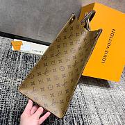 Louis Vuitton Onthego Monogram Giant Reverse Brown In Coated Canvas With Gold-Tone - M44576 - 41 x 34 x 19 cm  - 2