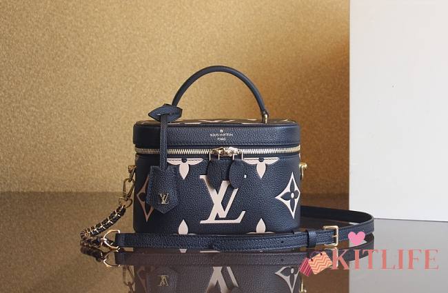 Kitlife Louis Vuitton Vanity PM Monogram Empreinte Black / Beige - 19 x 13 x 11 cm - 1