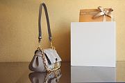 	 Kitlife Louis Vuitton Favorite Bicolor Monogram Empreinte Tourterelle Gray/Cream - 24 x 14 x 9 cm - 4