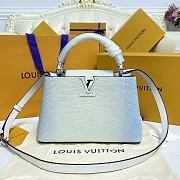 	 Kitlife Louis Vuitton Capucines BB Gradient Blue Snake Leather - 27×18 × 9 cm - 1