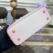 	 Kitlife Louis Vuitton Capucines Gradient Pink Snake Leather - 21 x 14 x 8 cm - 4