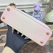 	 Kitlife Louis Vuitton Capucines BB Gradient Pink Snake Leather - 27×18 × 9 cm - 3