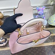 	 Kitlife Louis Vuitton Capucines BB Gradient Pink Snake Leather - 27×18 × 9 cm - 2