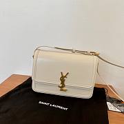 KITLIFE YSL SOLFERINO MEDIUM SATCHEL IN BOX SAINT LAURENT LEATHER VINTAGE - 23 X 16 X 6 CM - 1