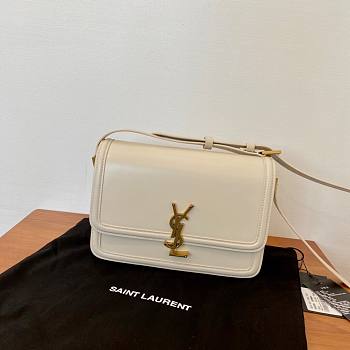 KITLIFE YSL SOLFERINO MEDIUM SATCHEL IN BOX SAINT LAURENT LEATHER VINTAGE - 23 X 16 X 6 CM