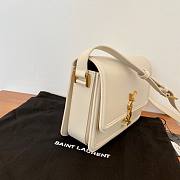 KITLIFE YSL SOLFERINO MEDIUM SATCHEL IN BOX SAINT LAURENT LEATHER VINTAGE - 23 X 16 X 6 CM - 4