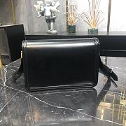 KITLIFE YSL SOLFERINO MEDIUM SATCHEL IN BOX LEATHER BLACK- 23 X 16 X 6 CM - 3