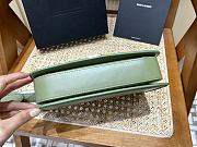 KITLIFE YSL SOLFERINO MEDIUM SATCHEL IN BOX LEATHER AVOCADO GREEN - 23 X 16 X 6 CM - 5
