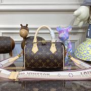 	 KITLIFE LOUIS VUITTON SPEEDY BANDOULIÈRE 20 BEIGE BAG - M46222 - 20.5 x 13.5 x 12 cm - 2