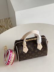 	 KITLIFE LOUIS VUITTON SPEEDY BANDOULIÈRE 20 FUCHSIA BAG - M45948 - 20.5 x 13.5 x 12 cm - 4