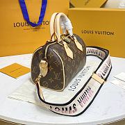 	 KITLIFE LOUIS VUITTON SPEEDY BANDOULIÈRE 20 BLACK BAG - M46234 - 20.5 x 13.5 x 12 cm - 5